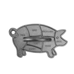 Alternative view of Lodge Seasoned Cast Iron Pig Press
