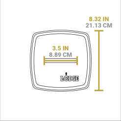 Alternative view of Lodge Seasoned Cast Iron Panini Press