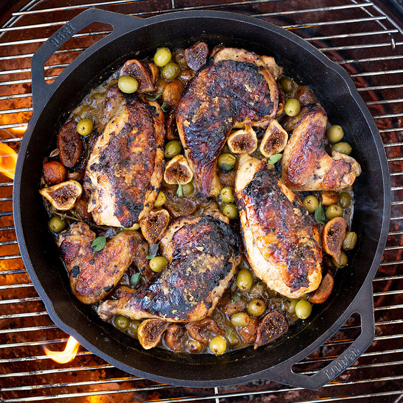 Lodge Cast Iron Dual-Handle Pan - Image 4