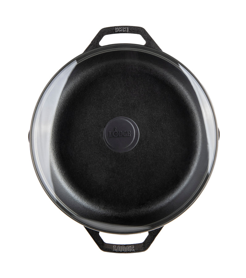 Lodge Chef Collection 12 Inch Cast Iron Everyday Pan - Image 2