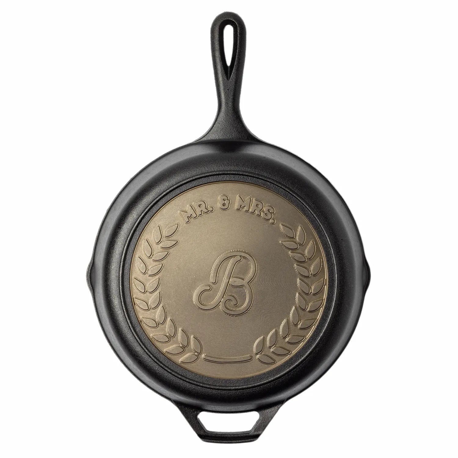 Lodge Custom Engraved Monogram Skillet - Image 2