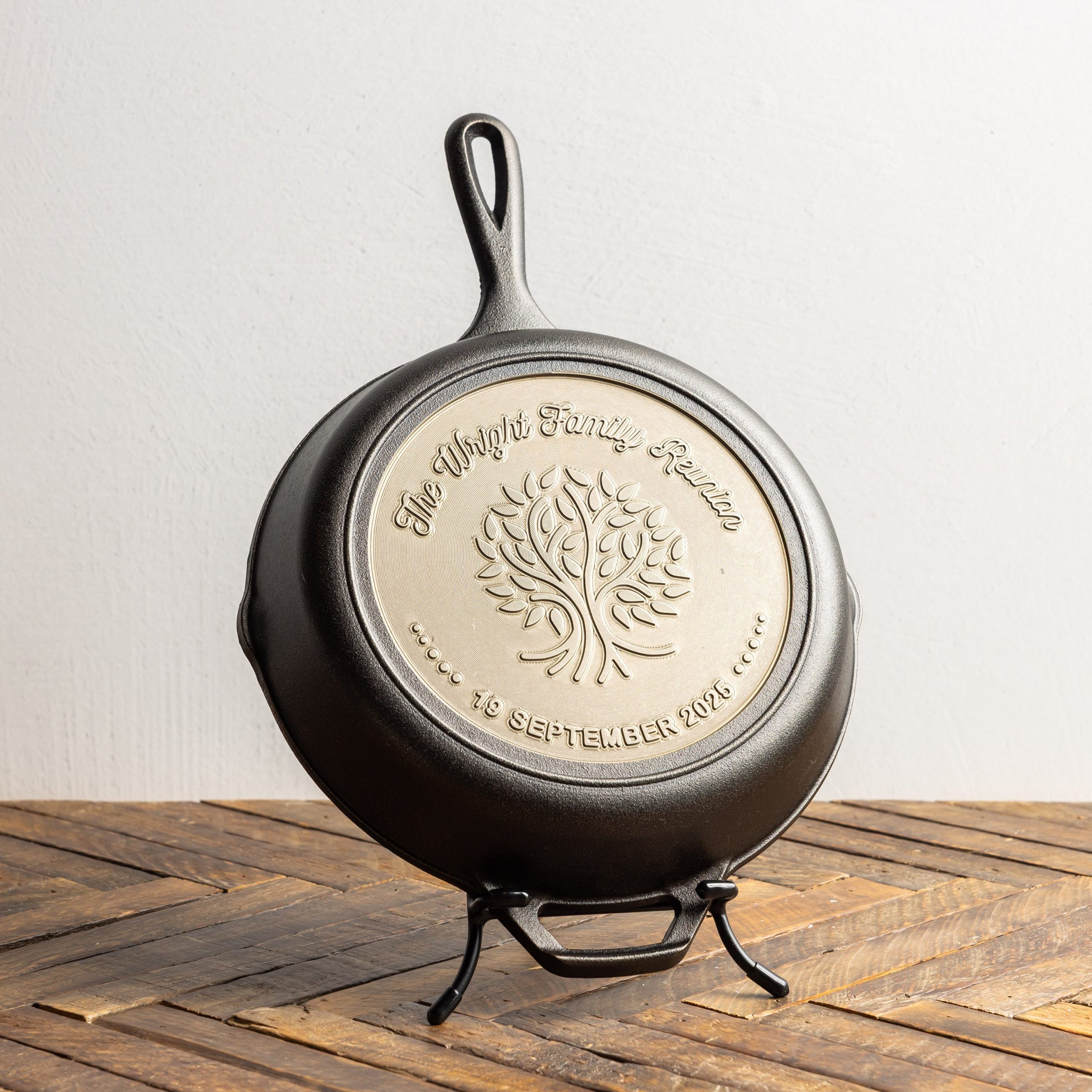 Lodge Custom Engraved Tree Skillet - Image 4