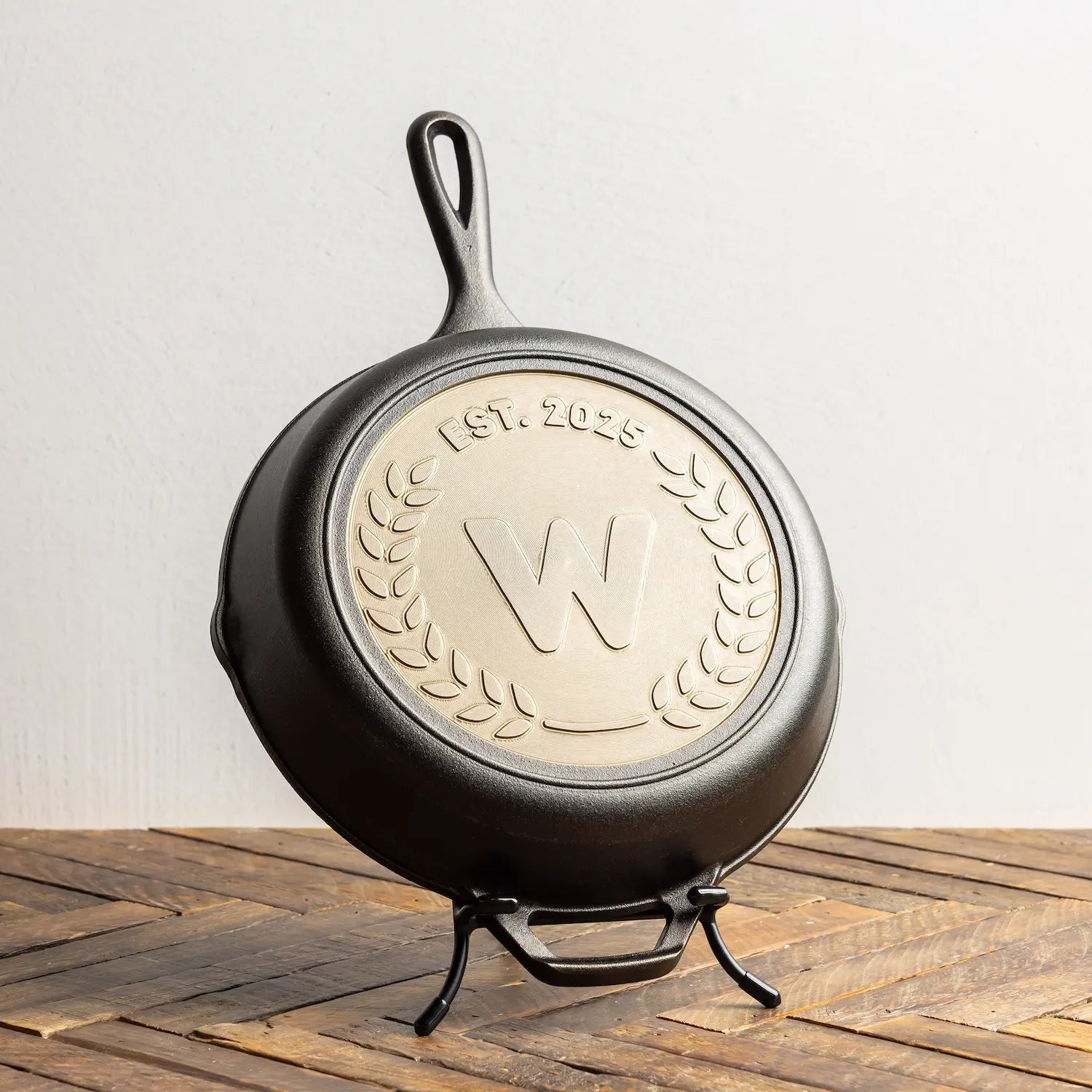Lodge Custom Engraved Monogram Skillet - Image 3