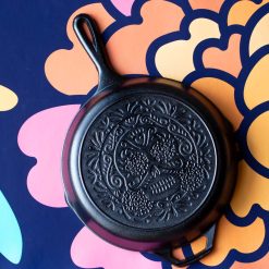 Alternative view of Lodge 10.25 Inch Seasoned Cast Iron Sugar Skull Skillet