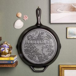 Alternative view of Lodge American Road Trip: 12 Inch Seasoned Cast Iron Skillet, Maryland