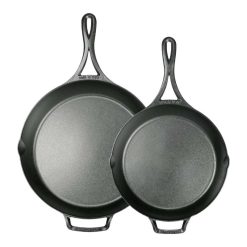 Alternative view of Lodge Blacklock Lightweight Cast Iron Skillet Set