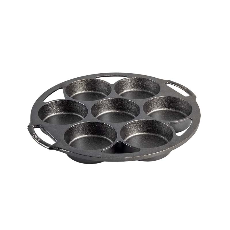 Lodge Seasoned Cast Iron Mini Cake Pan