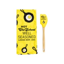 Lodge Not Old School Well Seasoned Accessory Set