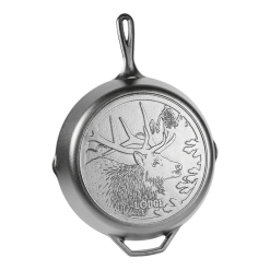Lodge Wildlife Series™ 12 Inch Cast Iron Elk Skillet
