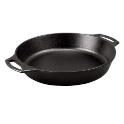 Lodge 10.25 Inch Seasoned Cast Iron Baker's Skillet