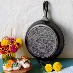 Lodge 10.25 Inch Seasoned Cast Iron Sugar Skull Skillet