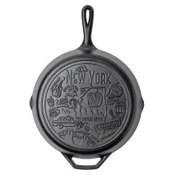 Lodge American Road Trip: 12 Inch Seasoned Cast Iron Skillet, New York