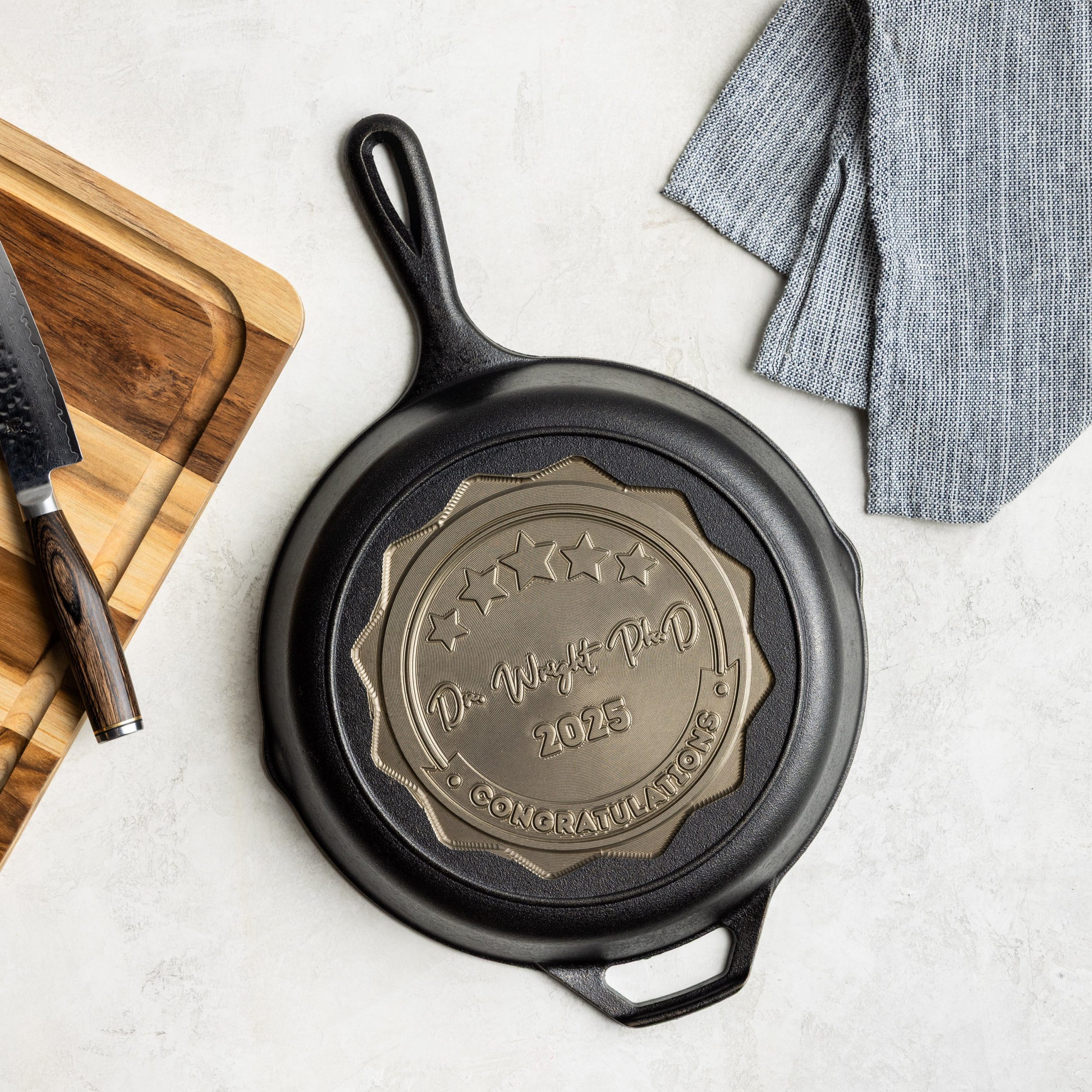 Lodge Custom Engraved Award Skillet - Image 3