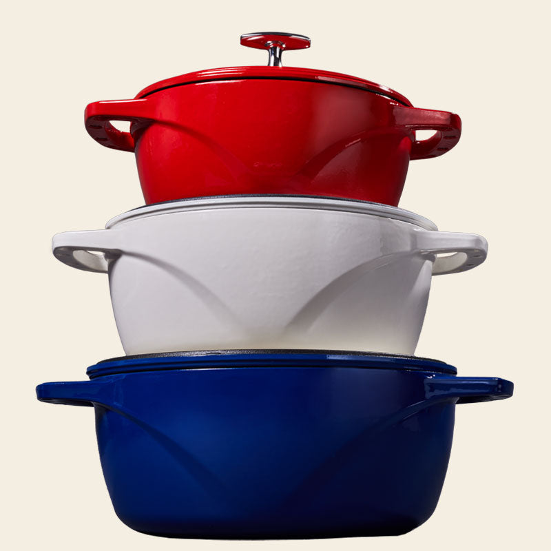 Lodge USA Enamel™ Cast Iron Dutch Oven - Image 145