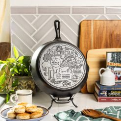 Alternative view of Lodge American Road Trip: 12 Inch Seasoned Cast Iron Skillet, Georgia